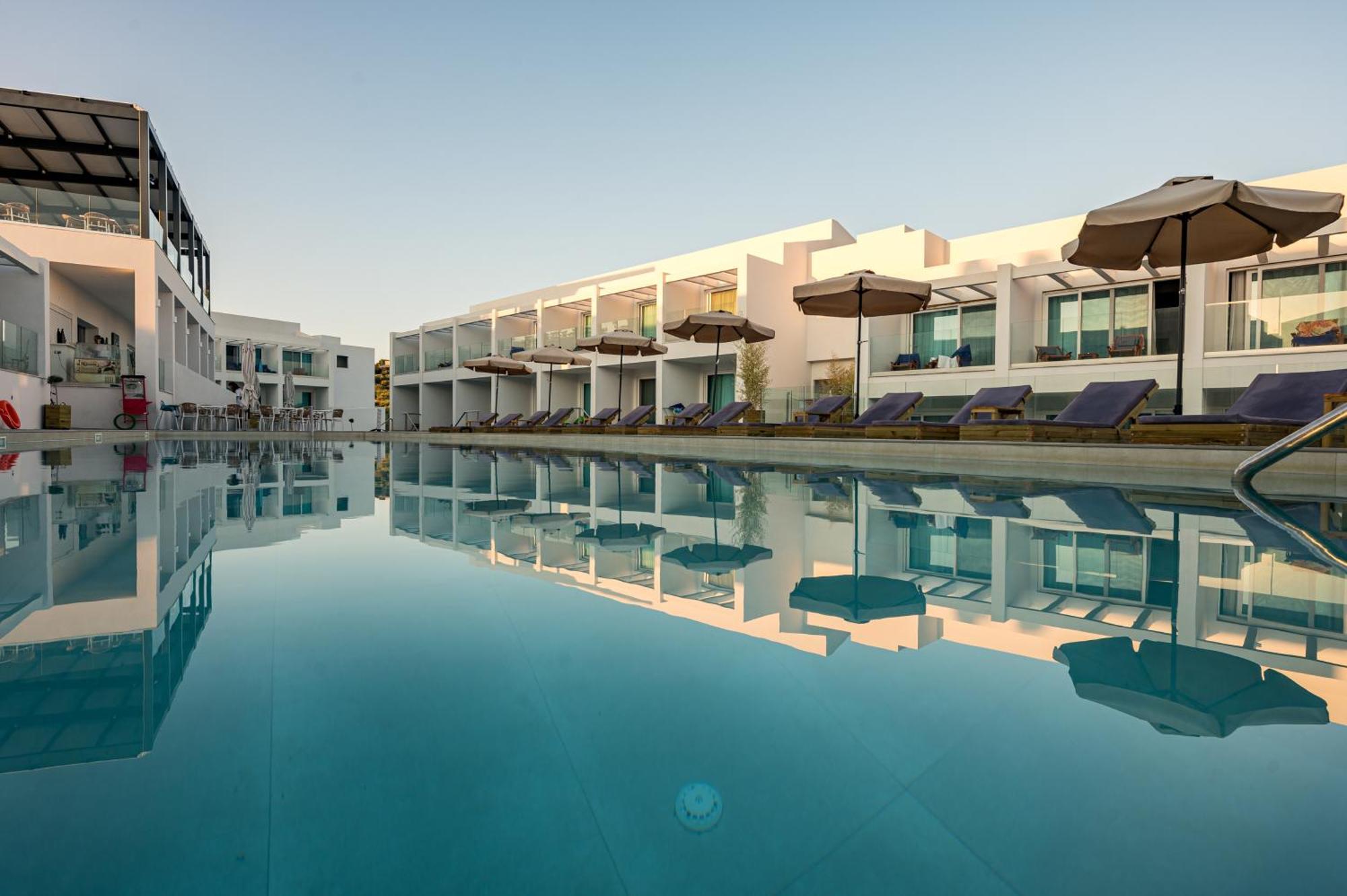 Mirage Bleu Hotel Tragaki Exterior foto