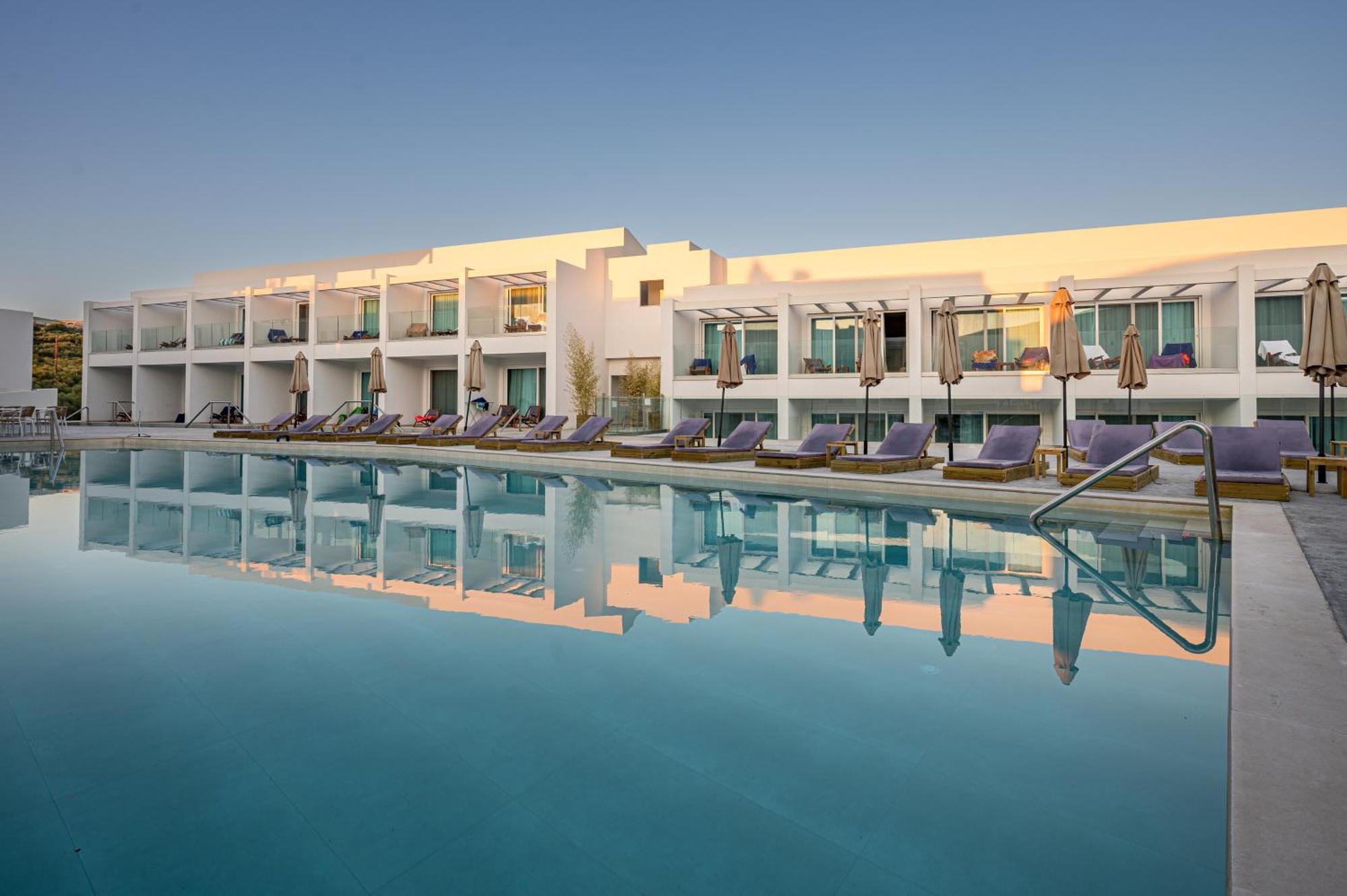 Mirage Bleu Hotel Tragaki Exterior foto